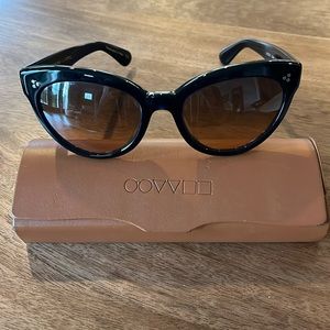 Olive Peoples Roella Sunglasses, navy blue